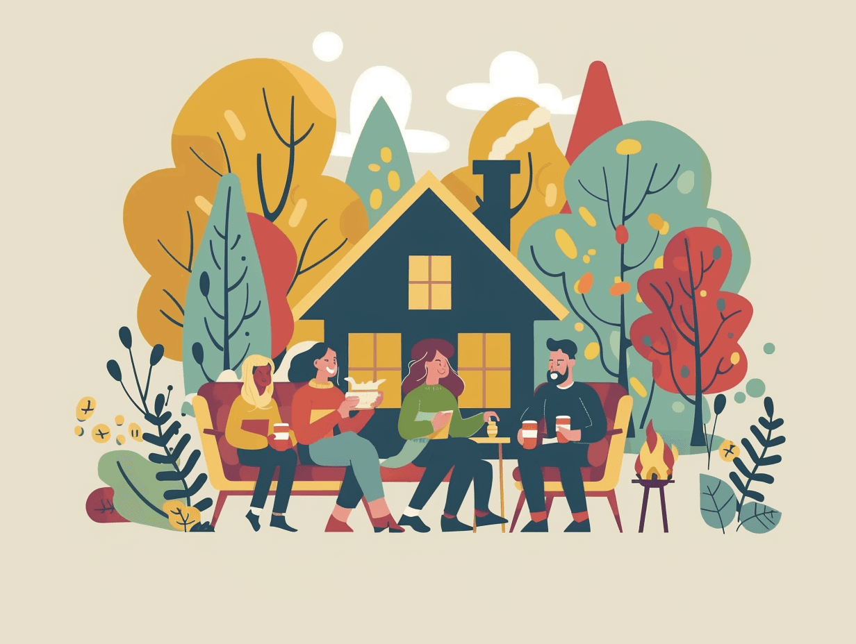 Remote area illustration